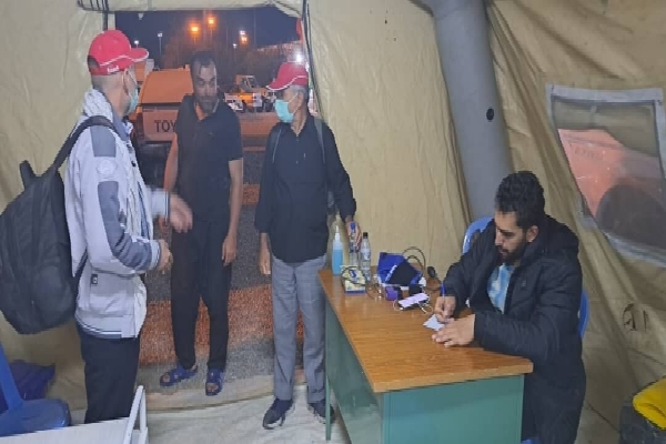 ارائه خدمات به زائران حسینی در مرز تمرچین