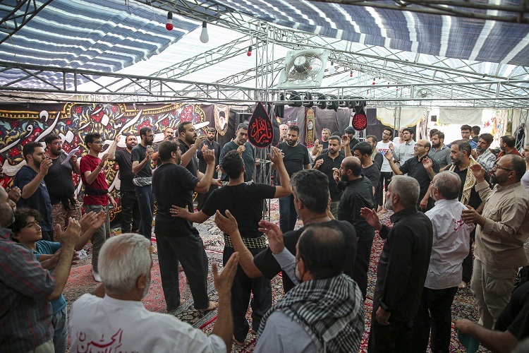 موکب ریحانةالحسین(ع)، مسیر نجف به کربلا