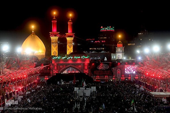 فیلم | حال و هوای کربلای معلی در اربعین