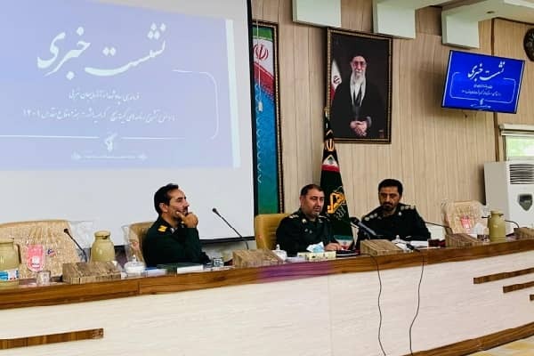 سرهنگ پاسدار مرتضی کاظمی، معاون هماهنگ کننده سپاه شهدای آذربایجان‌غربی