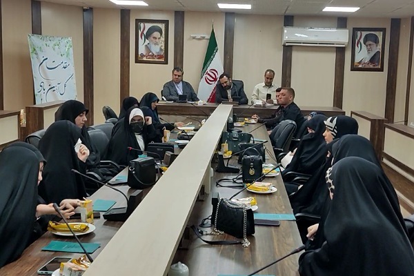 یاسر قزوهی دبیر شورای امر به معروف و نهی از منکر درلستان در جلسه هم اندیشی