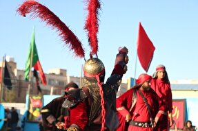 عکس | مجلس تعزیه شهادت حضرت عباس(ع) در کرمان