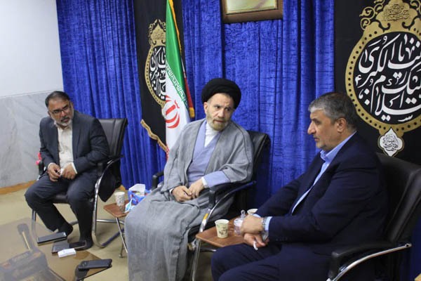 دیدار رئیس سازمان انرژی اتمی کشور با نماینده ولی‌فقیه در لرستان