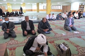 یازدهمین جلسه تفسیر سوره حجرات در کرمان برگزار شد + عکس