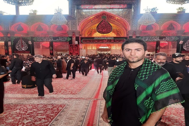 حامد بیگلری مسئول زائرسرای بچه‌های همدان