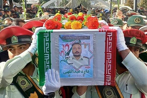 تشییع پیکر شهید داوود عبداللهی