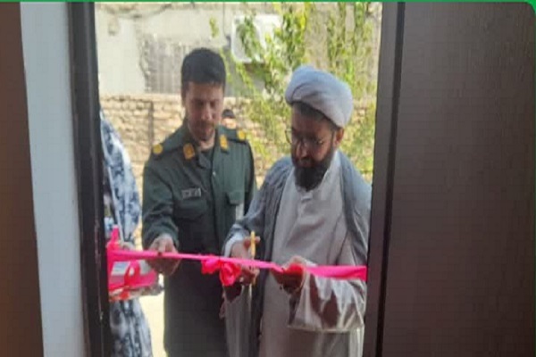 افتتاح خانه محروم با حضور امام جمعه بخش بهاران در سرخنکلاته