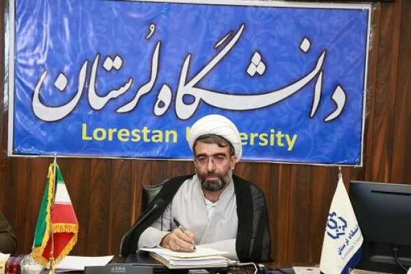 حجت الاسلام حبیب حاتمی، مسئول دفاتر نهاد رهبری در دانشگاه‌های لرستان