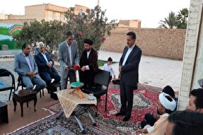 عکس | تجلیل از فعالان قرآنی شهر بهرمان