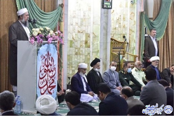 مراسم گرامیداشت هفته وحدت در مسجدالنبی (ص) بیرجند
