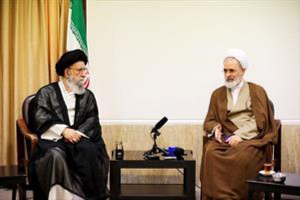 دیدار آیت الله نورمفیدی با آیت الله اعرافی رئیس حوزه های علمیه کشور