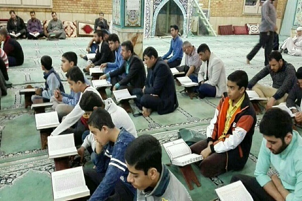 جلسات قرآن مساجد ماهشهر