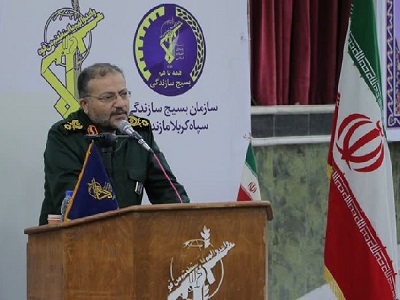 سردار غلامرضا سلیمانی رئیس سازمان بسیج مستضعفین