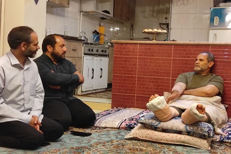 دیدار علیرضا عباسی، نماینده مردم کرج، اشتهارد و فردیس از مدافع امنیت