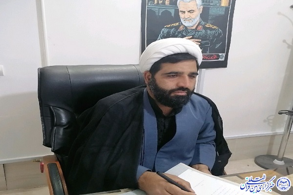 حجت‌الاسلام محمد الهی، رئیس اداره اوقاف و امور خیریه خوسف