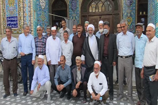 جانبازان شیعه و اهل سنت با امام جمعه بندر ترکمن دیدار کردند
