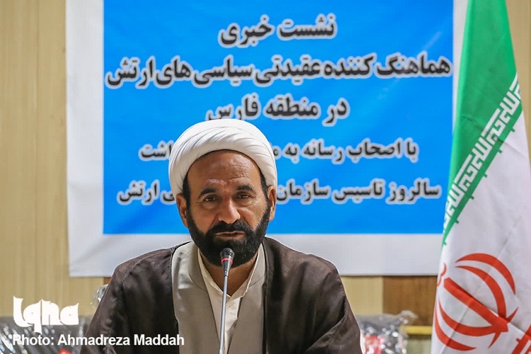 حجت‌الاسلام والمسلمین عزیز رضایی، ارشد عقیدتی ـ سیاسی‌های یگان‌های ارتش مستقر در استان فارس و کهگیلویه و بویراحمد