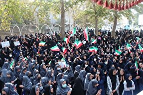 عکس | اجتماع عاشقان حضرت محمد(ص) در تویسرکان