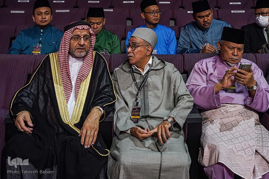 هیئت داوران حاضر در مسابقات قرآن مالزی