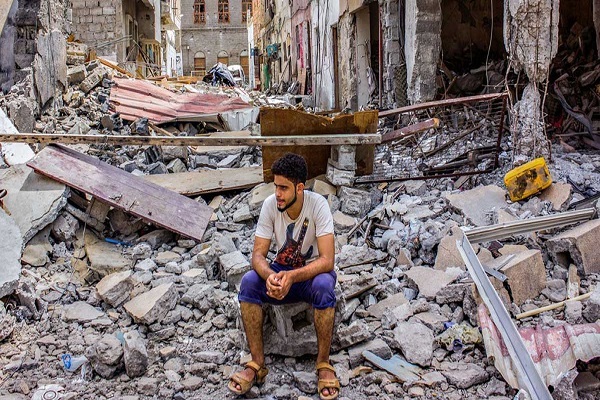 بمباران مناطق شهری در یمن