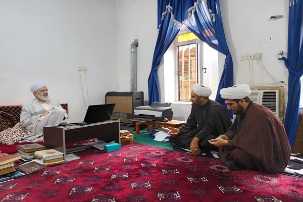 دیدار رئیس تبلیغات اسلامی ازادشهر با امام جمعه اهل سنت نگین شهر