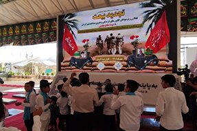 عکس | تجدید بیعت نوجوانان کانون‌های مساجد کرمان با شهدا