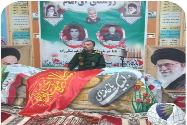 سرهنگ موسی حسینی جانشین سپاه نینوا گلستان