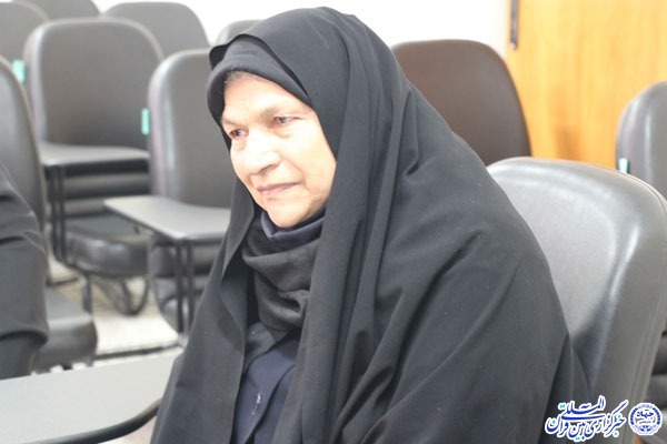 فاطمه مرکی، همسر جانباز