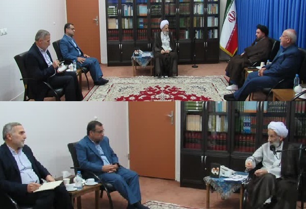 نشست اعضای شورای سیاست‌گذاری همایش ملی آیت‌الله کوهستانی