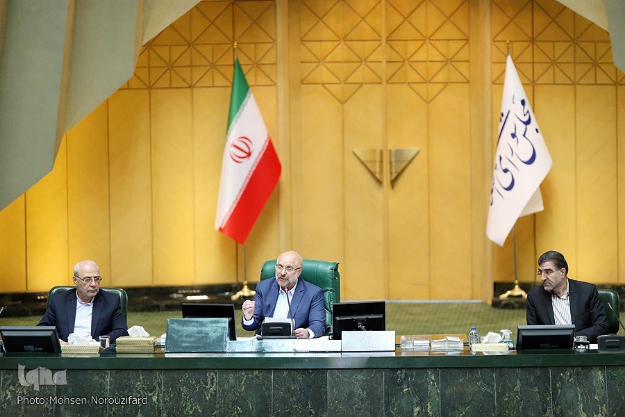 محمدباقر قالیباف صحن مجلس محمدباقر قالیباف صحن مجلس