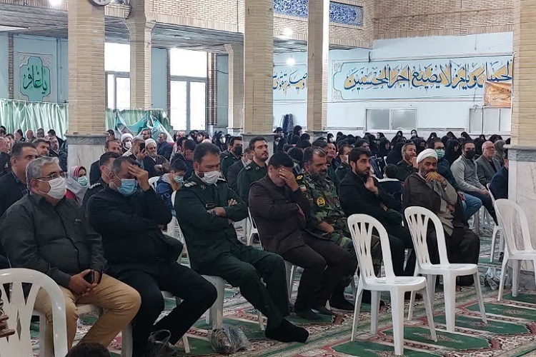 مراسم شهبد علی نظری