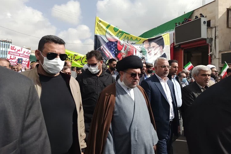 رئیس کل دادگستری فارس، راهپیمایی 13 آبان، شیراز