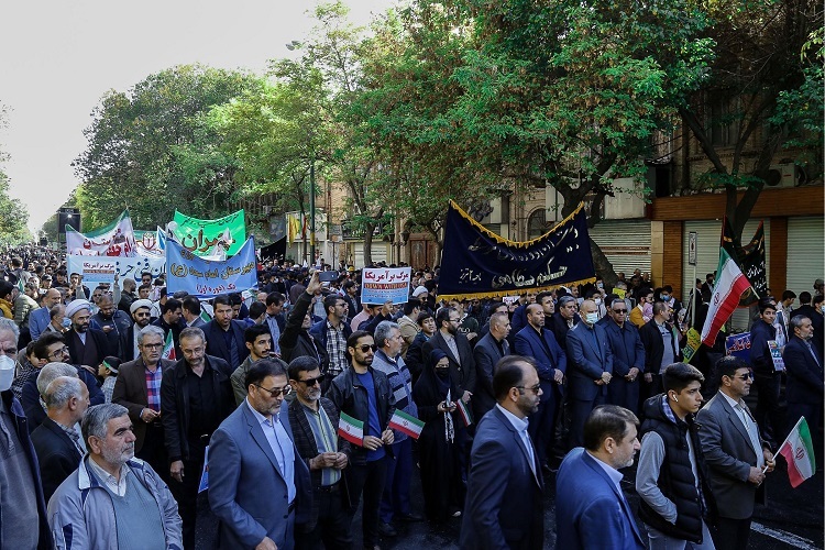 راهپیمایی 13 آبان، تبریز