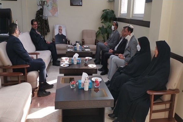 دیدار مشاور استاندار خراسان جنوبی با مدیرکل بنیاد شهید و امور ایثارگران استان