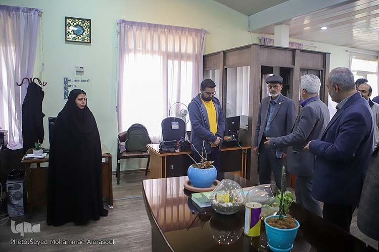 حسن مسلمی نائینی رئیس جهاددانشگاهی در تحریریه ایکنای خراسان‌رضوی