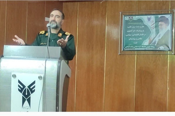 سردار ملک شاهکوهی فرمانده سپاه نینوا گلستان