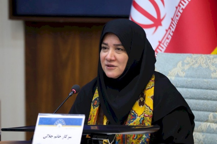 مریم جلالی، معاون صنایع دستی و هنرهای سنتی وزارت میراث فرهنگی، صنایع دستی و گردشگری