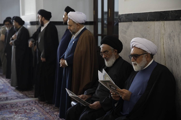 مراسم ترحیم حجت‌الاسلام طباطبایی در حرم مطهر رضوی