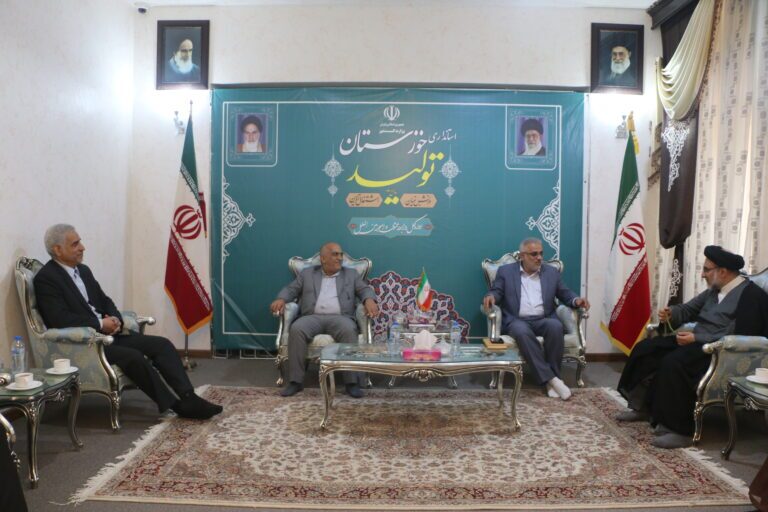 دیدار رئیس سازمان اوقاف با استاندار خوزستان