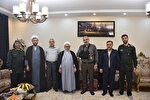 دیدار مسئول نمایندگی ولی‌فقیه سپاه نینوا از مجروحان اغتشاشات اخیر