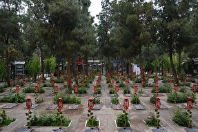 تداوم ساماندهی گلزار شهدا در روستاهای خدابنده