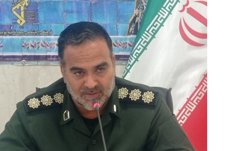 کامران کریمی فرمانده سپاه ناحیه تویسرکان