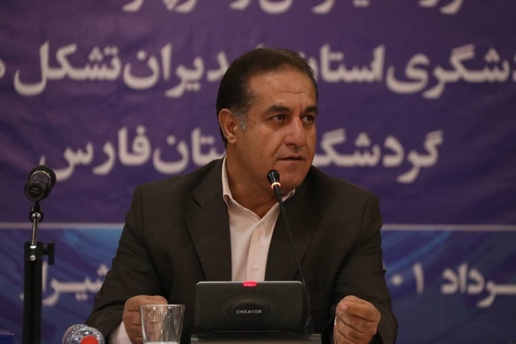 ابراهیم بختیاری، رئیس اداره گردشگری میراث فرهنگی استان فارس