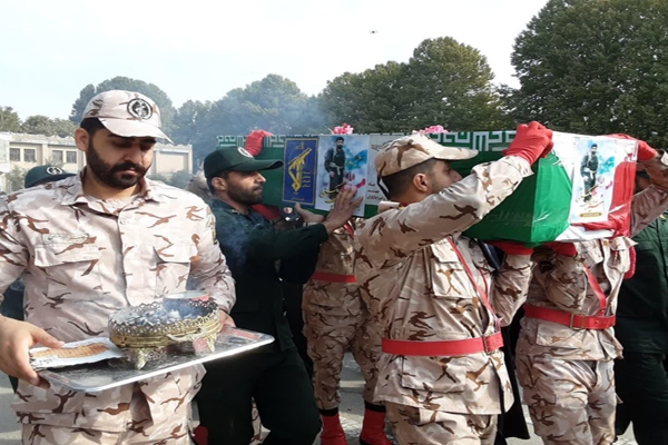پیکر شهید رضا خانی‌چگنی