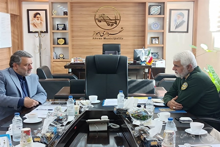جلسه مشترک شهرداری اهواز و مرکز حفظ آثار