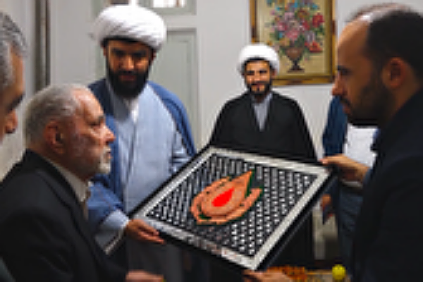 تکریم از پیرغلامان اهل بیت توسط مدیر کل تبلیغات گلستان و عوامل بنیاد دعبل خزاعی