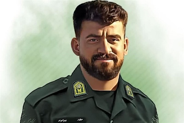 شهید عرصه نظم و امنیت استوار یکم میلاد بیرانوند