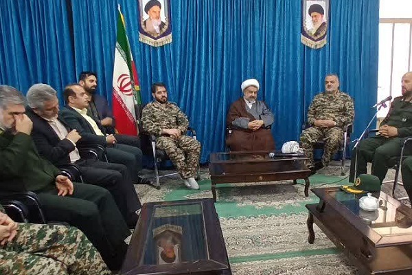 حجت الاسلام ترابی امام جمعه گنبد کاووس در دیدار با بسیجیان