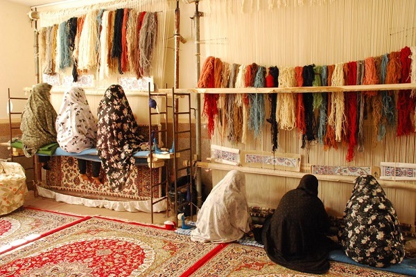 کارگاه قالی بافی