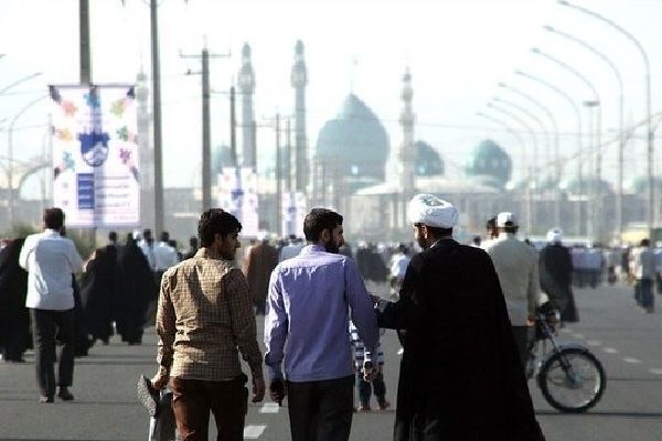 میزبانی از ۳۰ کاروان پیاده در ایام وفات حضرت معصومه(س)